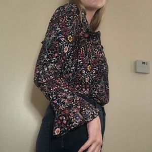 Long sleeve blouse